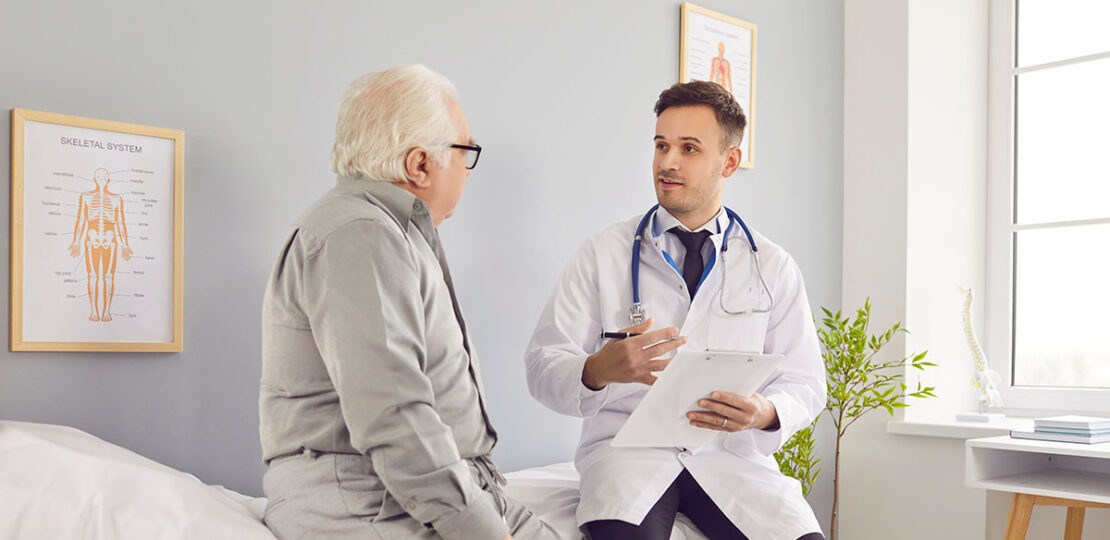 Senior Man Doctor Consultation Optimized